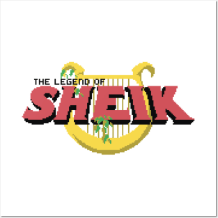 The Legend of Sheik Posters and Art